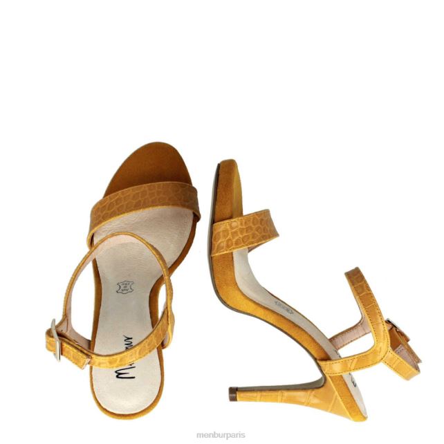 Menbur femmes capodirigo DVZ863088 chaussure chic et décontractée jaune