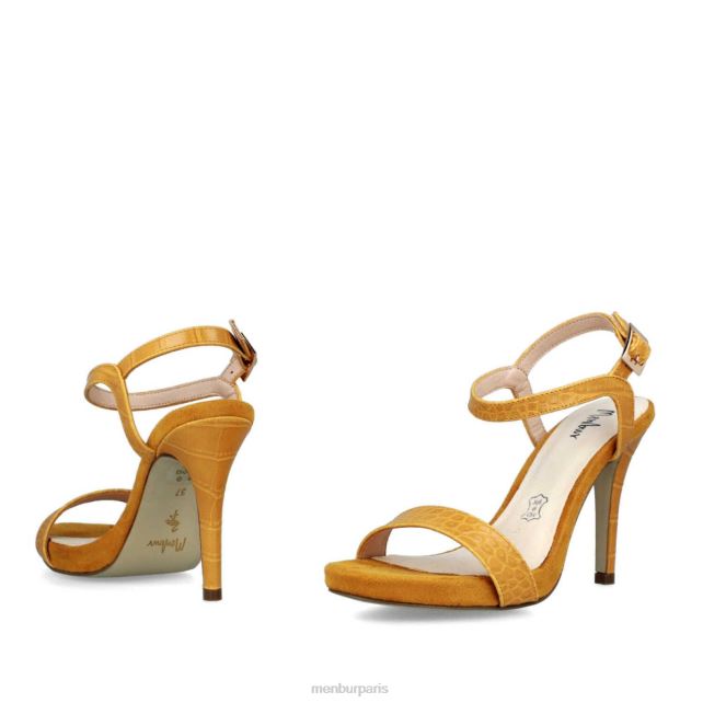 Menbur femmes capodirigo DVZ863088 chaussure chic et décontractée jaune