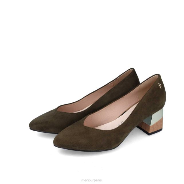 Menbur femmes capron DVZ863393 chaussure chic et décontractée vert