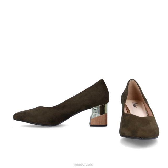 Menbur femmes capron DVZ863393 chaussure chic et décontractée vert