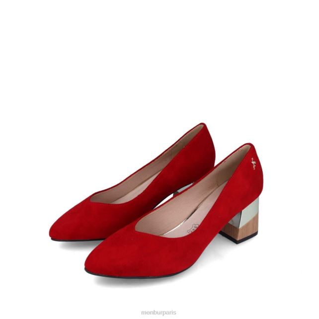 Menbur femmes capron DVZ86399 chaussure chic et décontractée rouge