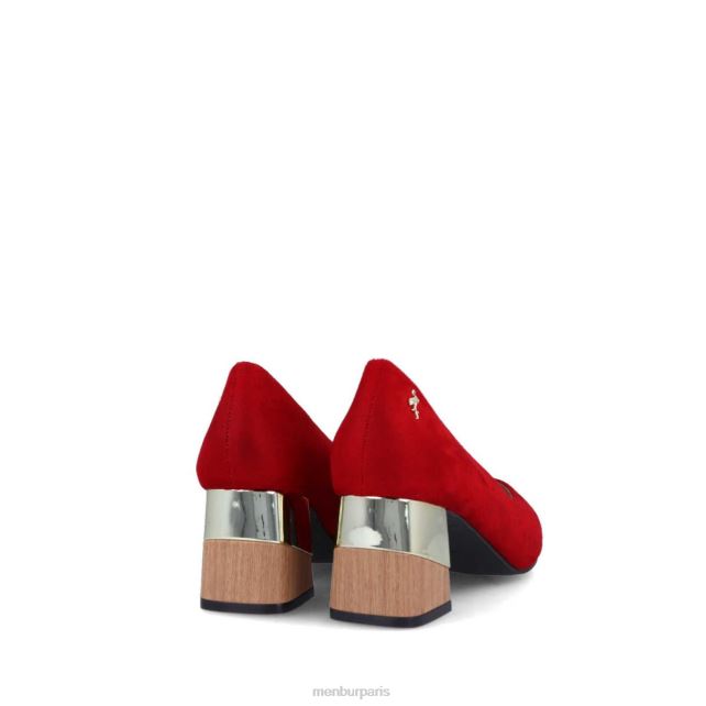 Menbur femmes capron DVZ86399 chaussure chic et décontractée rouge