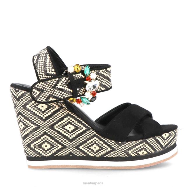 Menbur femmes château DVZ86297 chaussure chic et décontractée noir