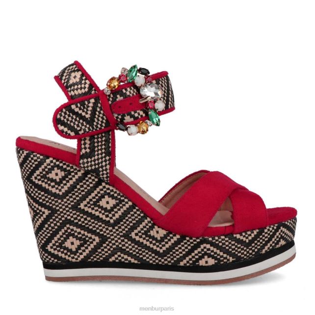 Menbur femmes château DVZ863192 chaussure chic et décontractée rouge