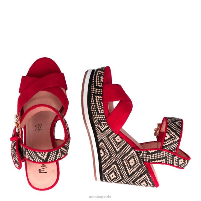 Menbur femmes château DVZ863192 chaussure chic et décontractée rouge