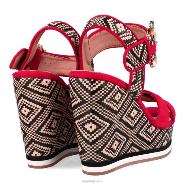 Menbur femmes château DVZ863192 chaussure chic et décontractée rouge