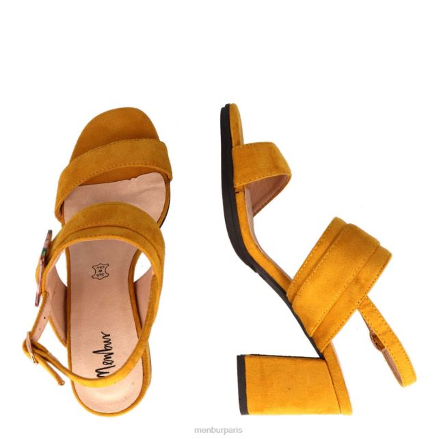 Menbur femmes fiastre DVZ86326 chaussure chic et décontractée jaune