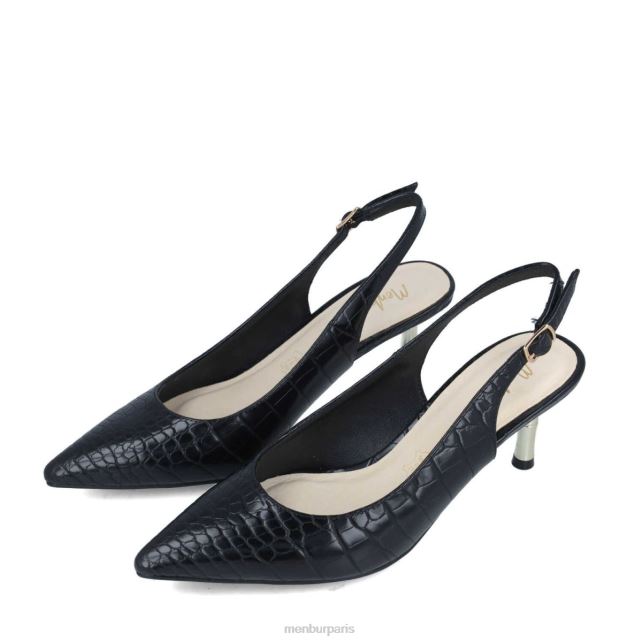 Menbur femmes lacerta DVZ86188 chaussure chic et décontractée noir