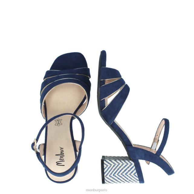 Menbur femmes ligure DVZ863125 chaussure chic et décontractée bleu foncé