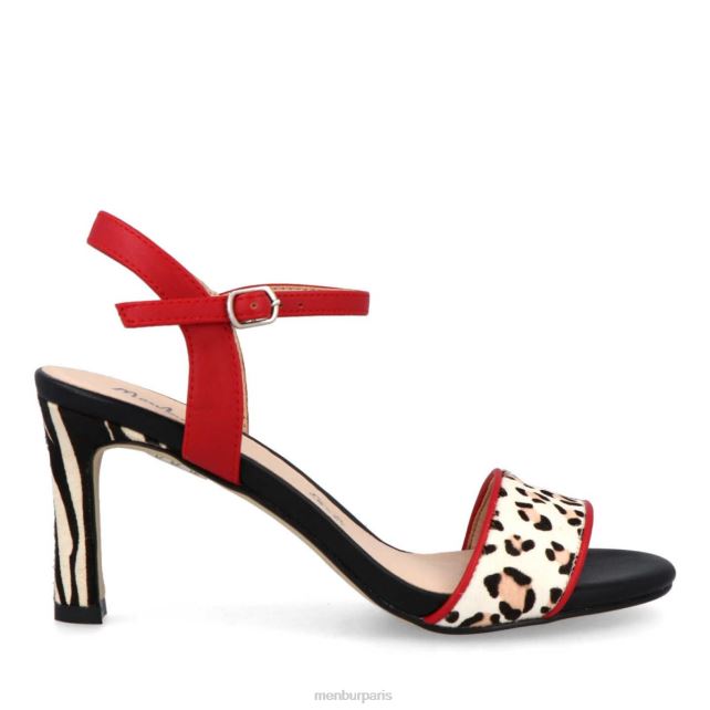 Menbur femmes mésola DVZ863283 chaussure chic et décontractée rouge