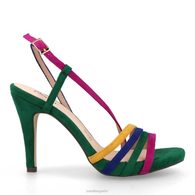 Menbur femmes merle DVZ86537 chaussure chic et décontractée vert