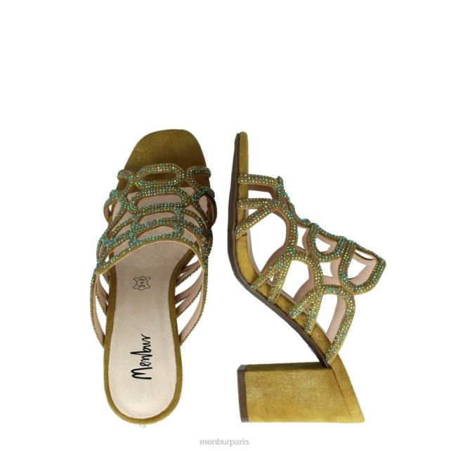 Menbur femmes murata DVZ863508 chaussure chic et décontractée jaune