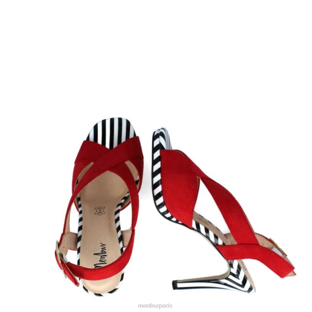 Menbur femmes prégola DVZ863104 chaussure chic et décontractée rouge