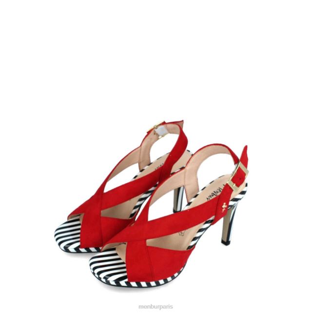 Menbur femmes prégola DVZ863104 chaussure chic et décontractée rouge