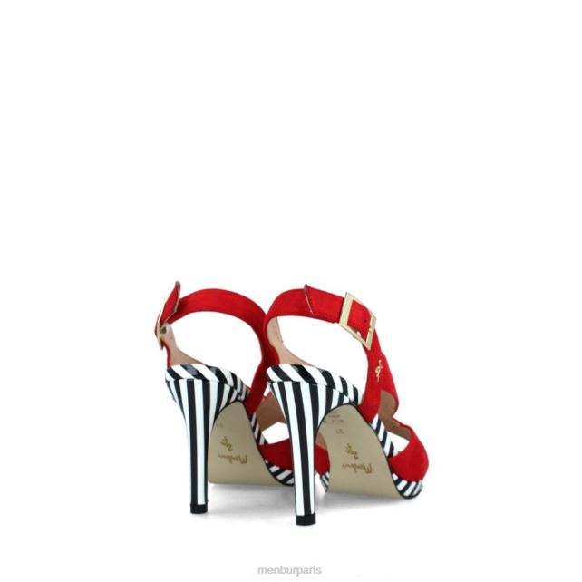 Menbur femmes prégola DVZ863104 chaussure chic et décontractée rouge