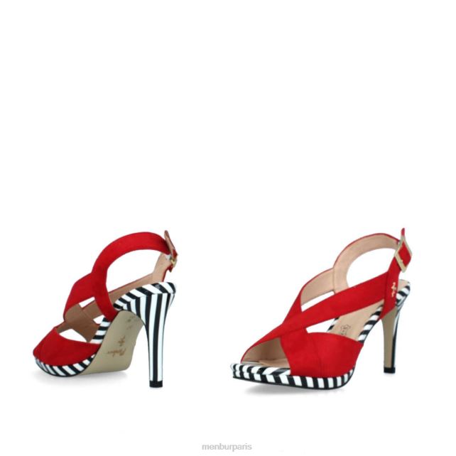 Menbur femmes prégola DVZ863104 chaussure chic et décontractée rouge