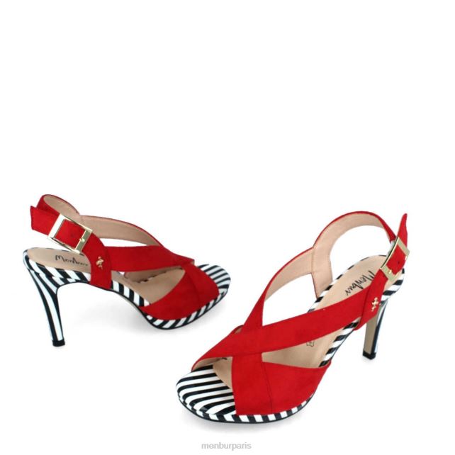 Menbur femmes prégola DVZ863104 chaussure chic et décontractée rouge