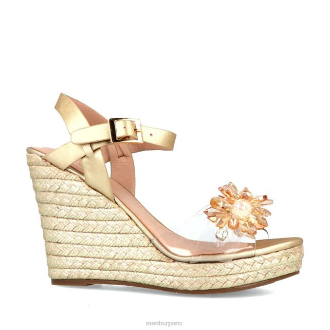 Menbur femmes rebelle DVZ86428 chaussure chic et décontractée or