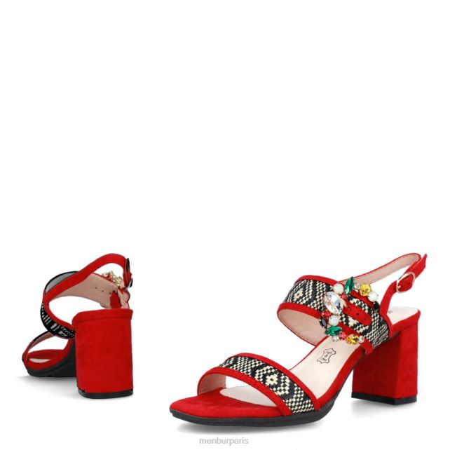 Menbur femmes ripoli DVZ863577 chaussure chic et décontractée rouge