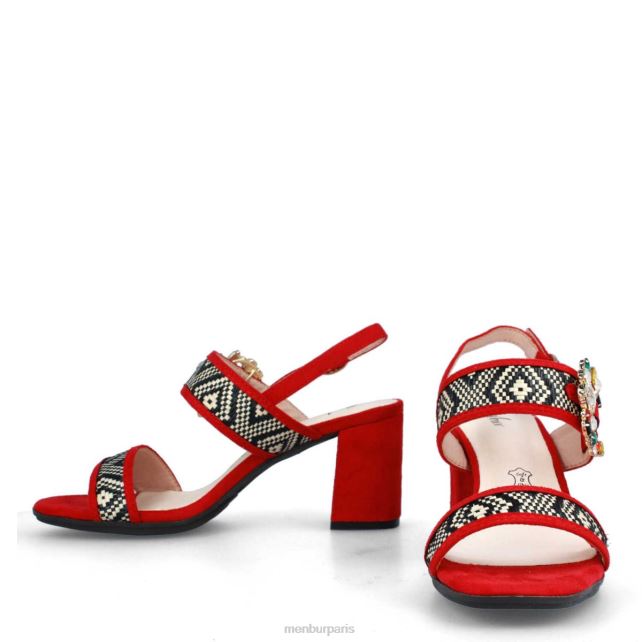 Menbur femmes ripoli DVZ863577 chaussure chic et décontractée rouge