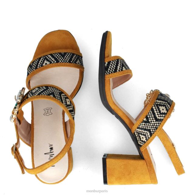 Menbur femmes ripoli DVZ863578 chaussure chic et décontractée jaune