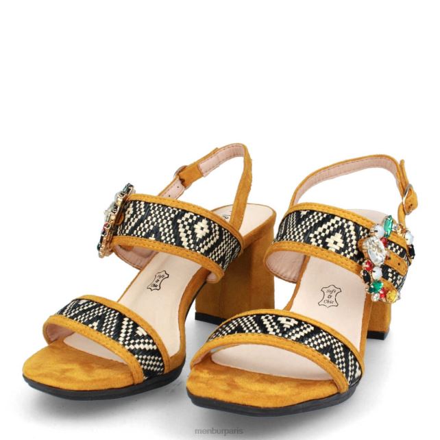 Menbur femmes ripoli DVZ863578 chaussure chic et décontractée jaune