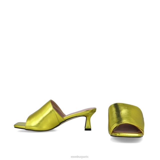 Menbur femmes sac DVZ86477 chaussure chic et décontractée jaune