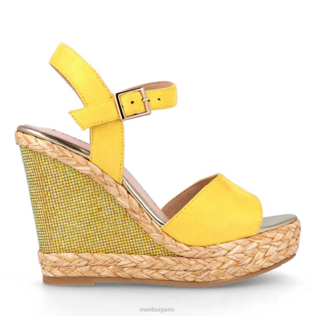 Menbur femmes satrien DVZ863616 chaussure chic et décontractée jaune