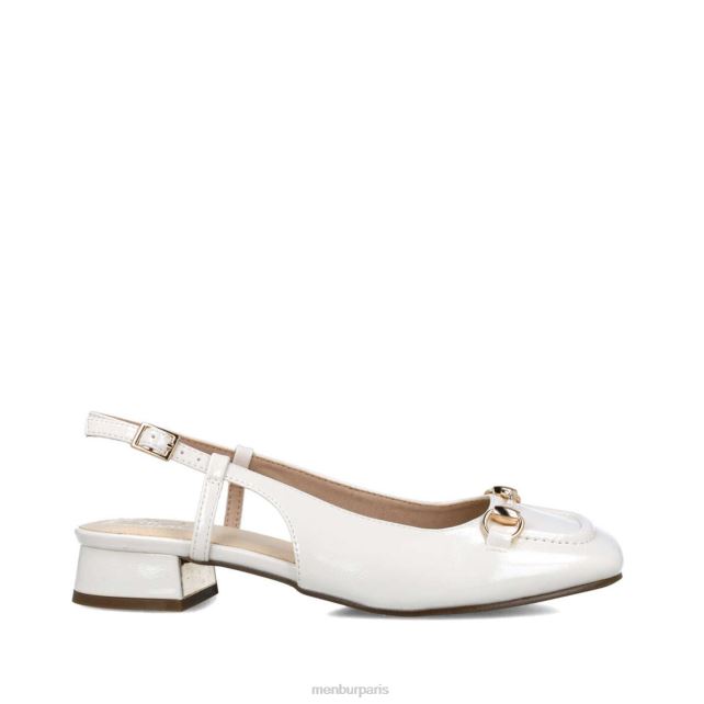 Menbur femmes sculpteur DVZ862952 chaussure chic et décontractée blanc