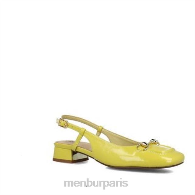 Menbur femmes sculpteur DVZ862955 chaussure chic et décontractée jaune