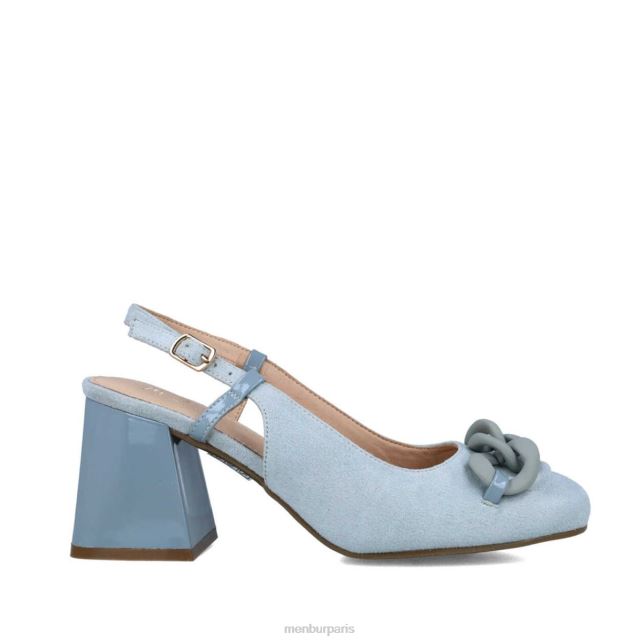 Menbur femmes scutum DVZ86447 chaussure chic et décontractée bleu clair