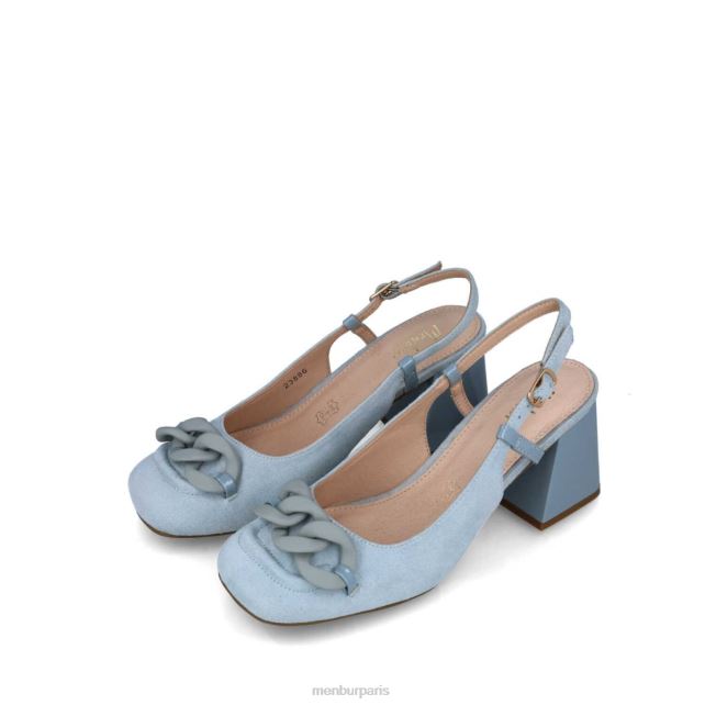 Menbur femmes scutum DVZ86447 chaussure chic et décontractée bleu clair