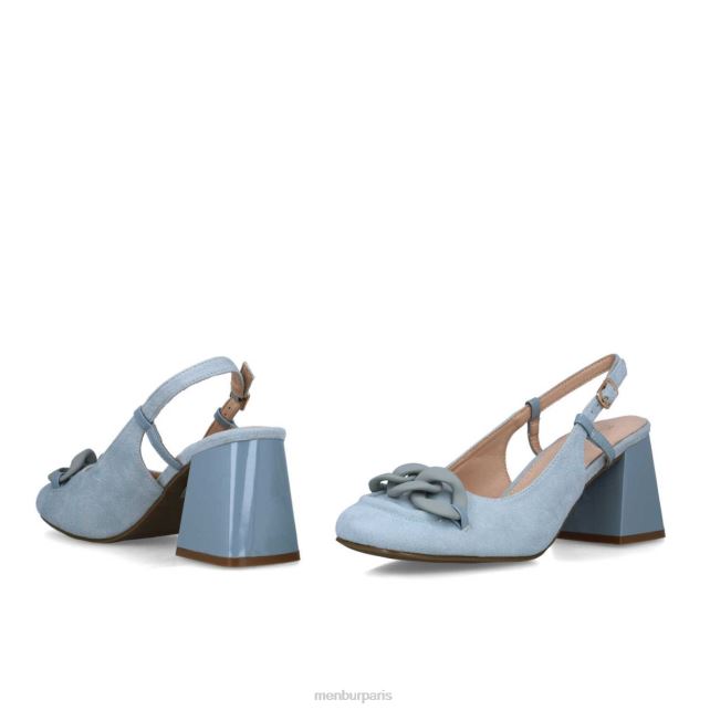 Menbur femmes scutum DVZ86447 chaussure chic et décontractée bleu clair