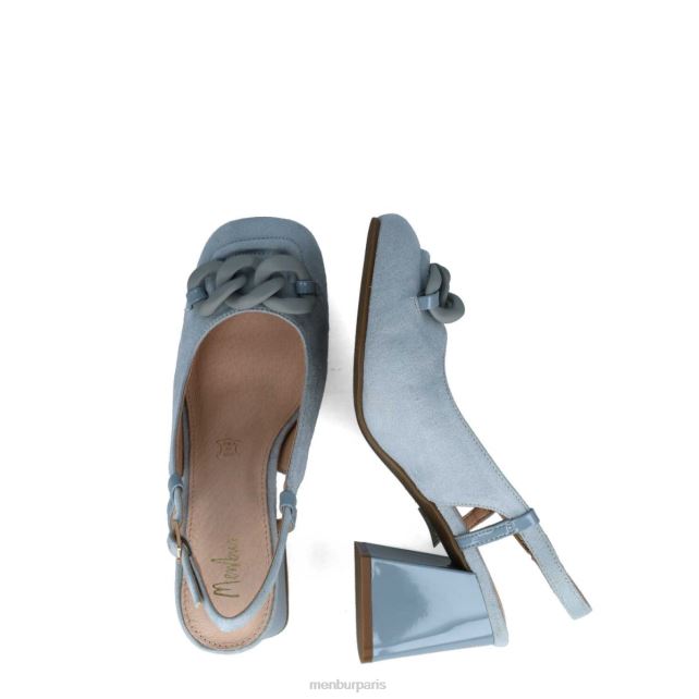 Menbur femmes scutum DVZ86447 chaussure chic et décontractée bleu clair