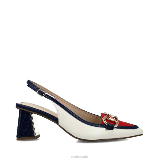 Menbur femmes serpents DVZ86201 chaussure chic et décontractée bleu foncé