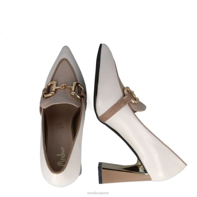 Menbur femmes serpents DVZ863476 chaussure chic et décontractée beige