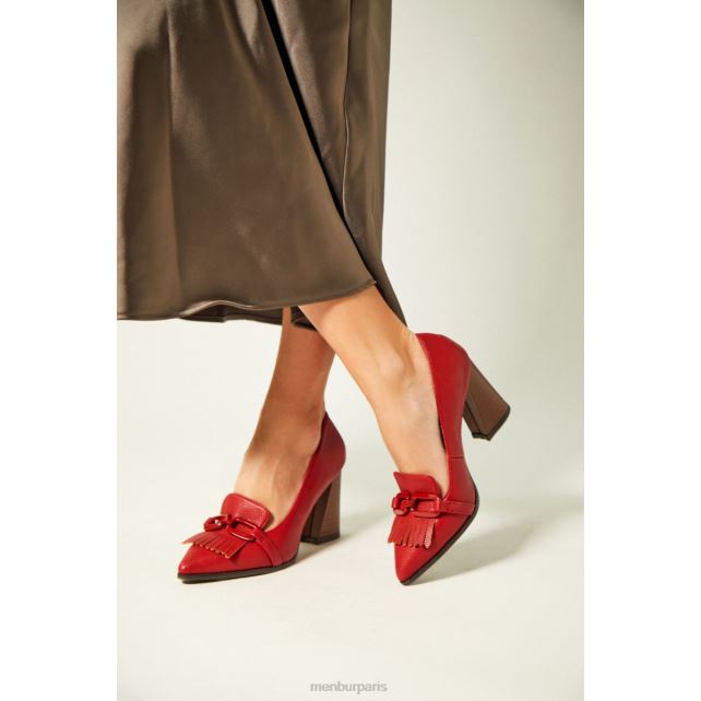 Menbur femmes sextans DVZ862991 chaussure chic et décontractée rouge