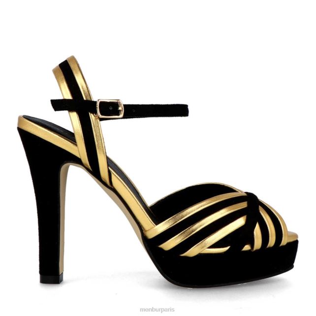 Menbur femmes terme DVZ863295 chaussure chic et décontractée or