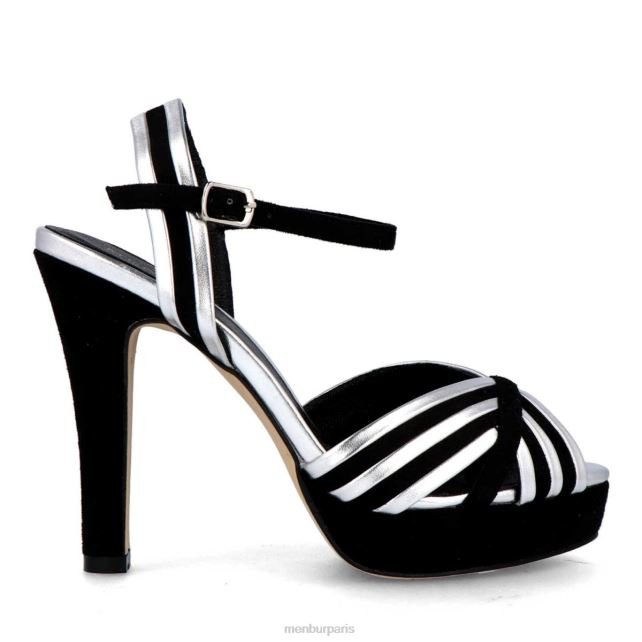 Menbur femmes terme DVZ86346 chaussure chic et décontractée argent