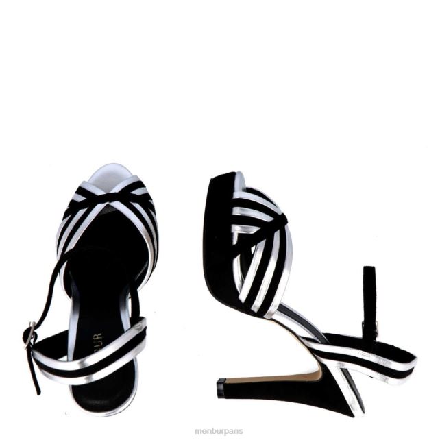 Menbur femmes terme DVZ86346 chaussure chic et décontractée argent