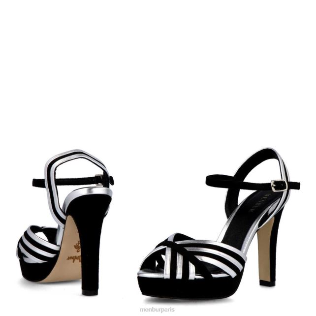 Menbur femmes terme DVZ86346 chaussure chic et décontractée argent