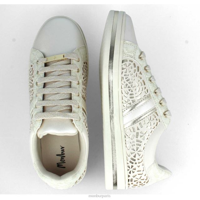 Menbur femmes testicule DVZ863428 chaussure chic et décontractée or