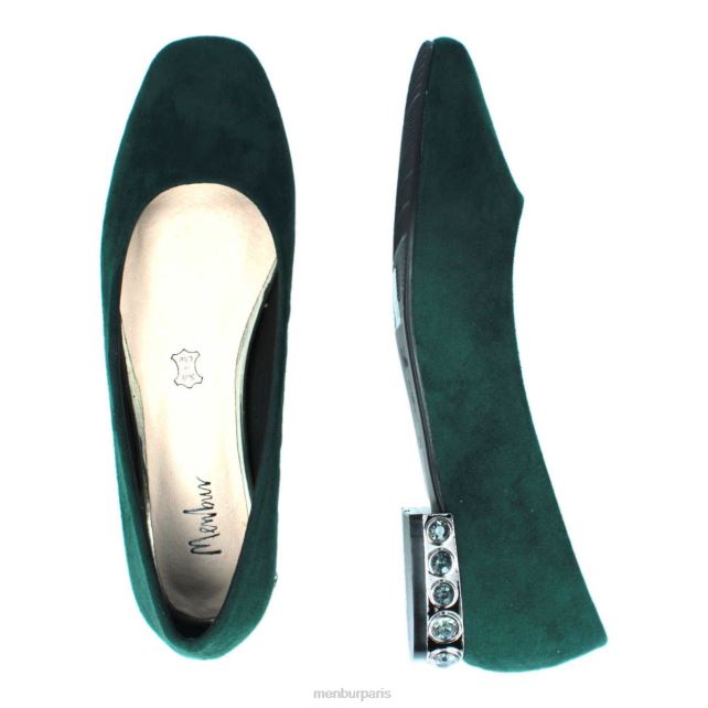 Menbur femmes étoile DVZ863390 chaussure chic et décontractée vert