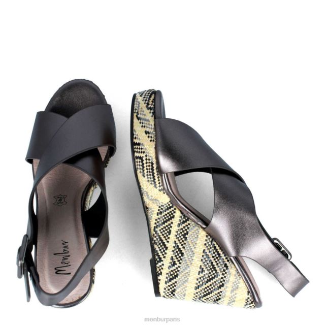 Menbur femmes valromine DVZ86491 chaussure chic et décontractée gris