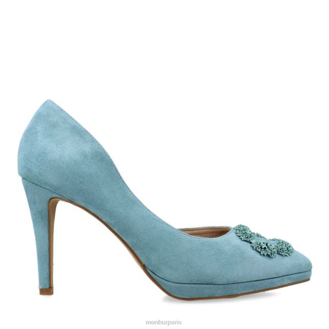 Menbur femmes vauzone DVZ86386 chaussure chic et décontractée bleu clair
