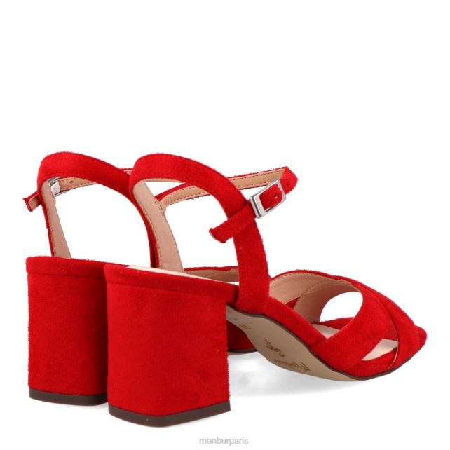 Menbur femmes venir DVZ86329 chaussure chic et décontractée rouge