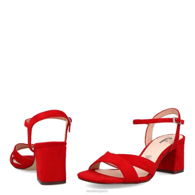 Menbur femmes venir DVZ86329 chaussure chic et décontractée rouge