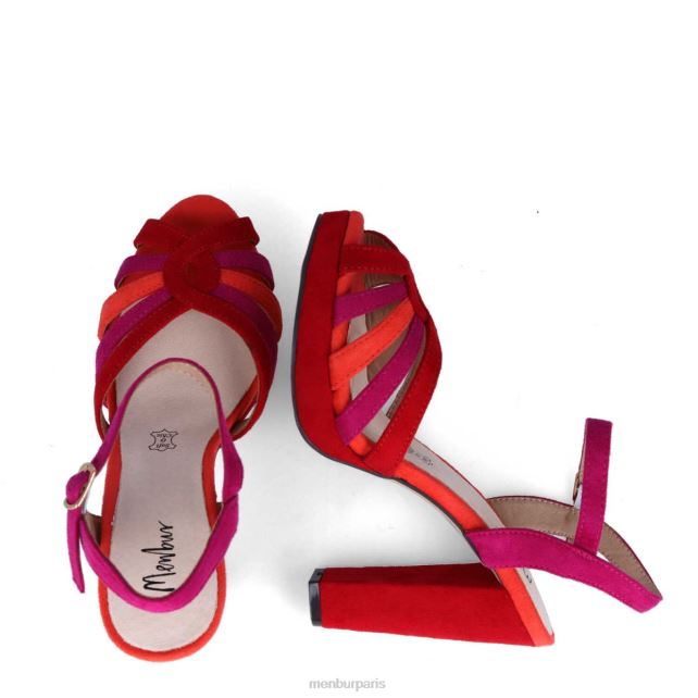 Menbur femmes vernazza DVZ863294 chaussure chic et décontractée rouge