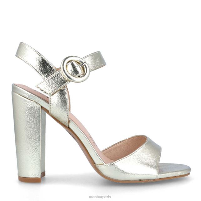 Menbur femmes vernis DVZ863564 chaussure chic et décontractée or