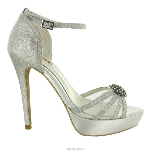 Menbur femmes Adélaïde DVZ862458 chaussure de mariée blanc